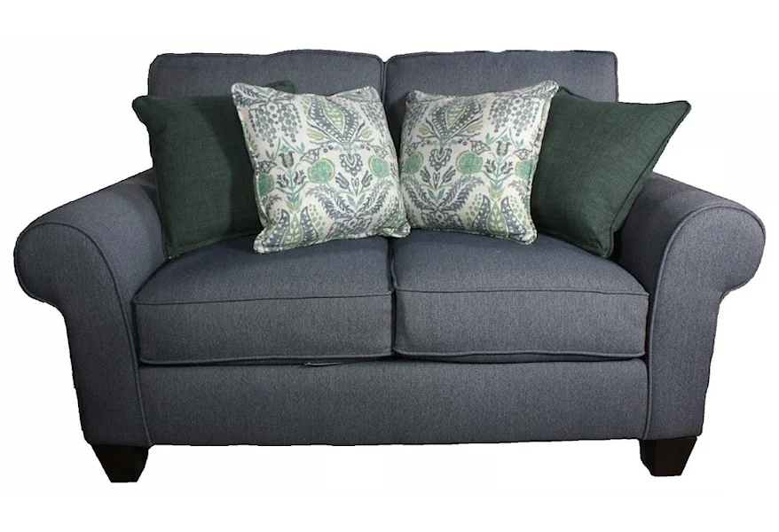 Sanderson Casual Loveseat by Bassett at Esprit Decor Home Furnishings